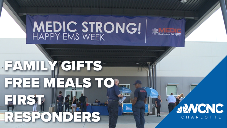 Free meals for first responders
