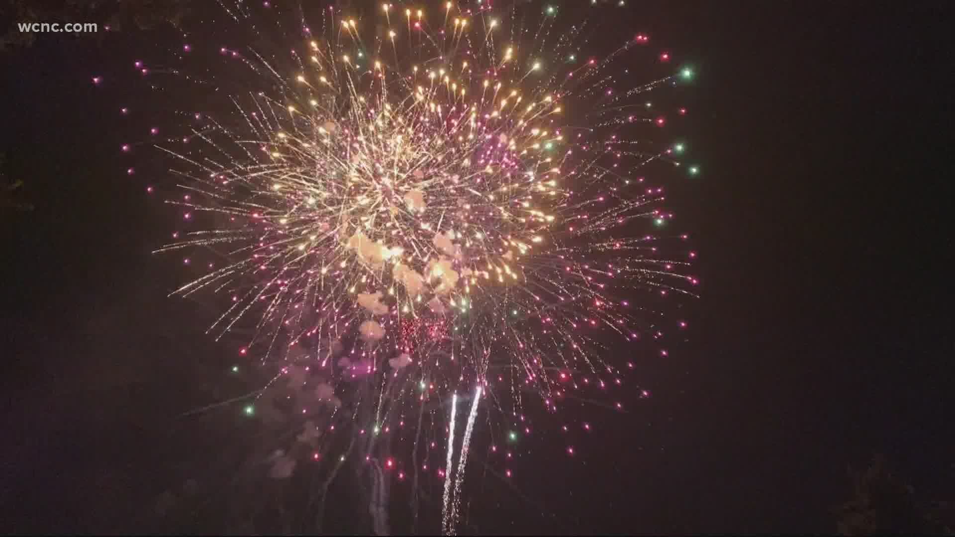 Carowinds brought back its annual two-day Fourth of July firework show, after having to cancel last year because of the pandemic.