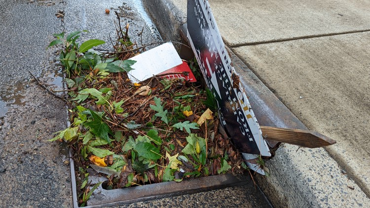 Removing debris from storm drains will help mitigate flooding from Ian