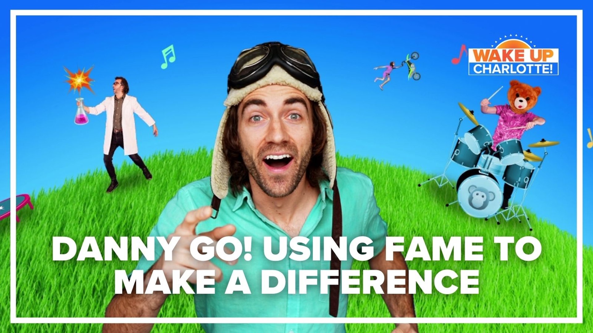 Danny Coleman, known as Danny Go!, started making kids videos after a friend saw his work at Lowe's. Now he's racking up millions of hits and making a difference.