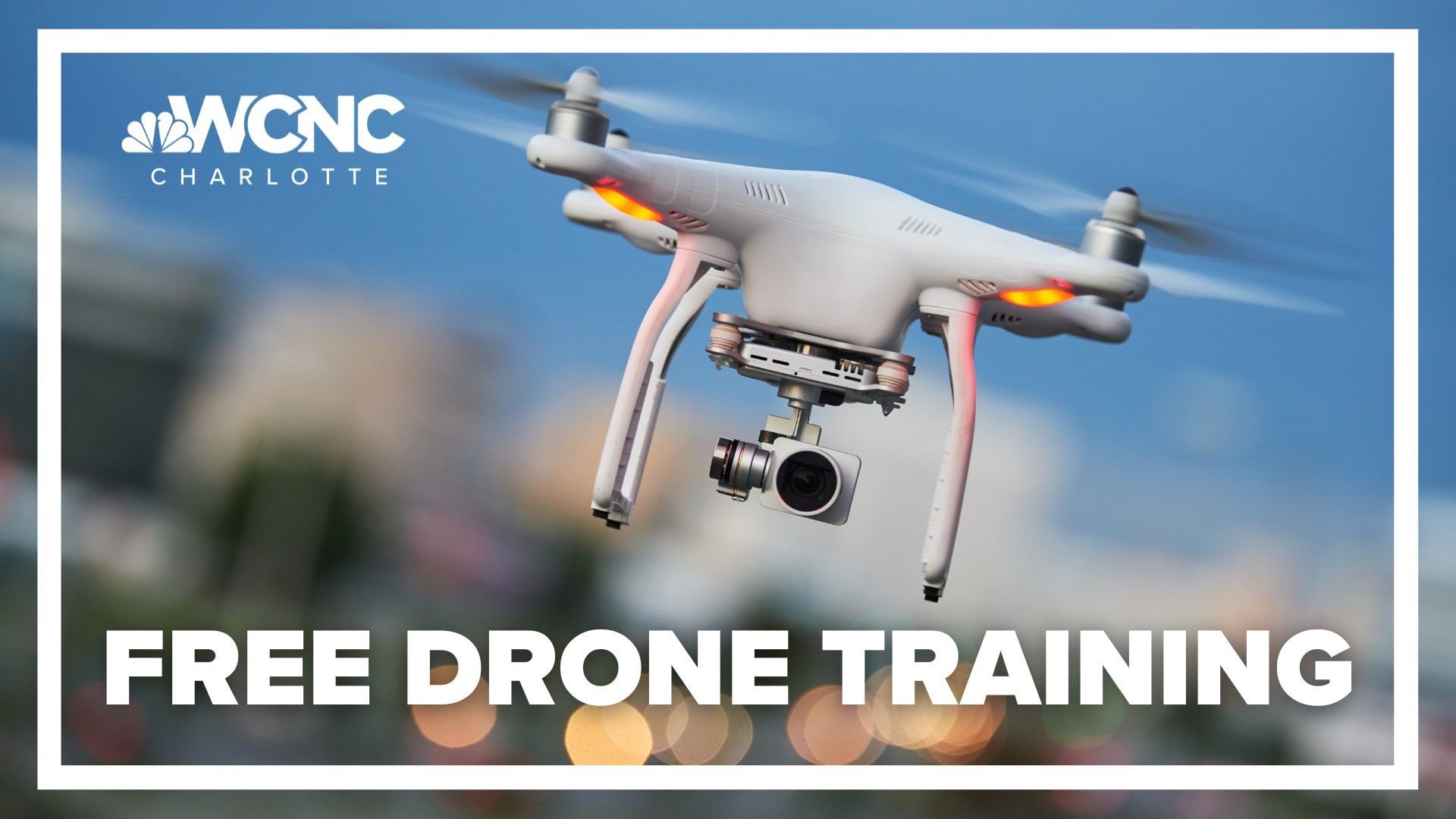 Datum celle Bryde igennem How you can get FAA-certified drone training for free in Charlotte |  wcnc.com