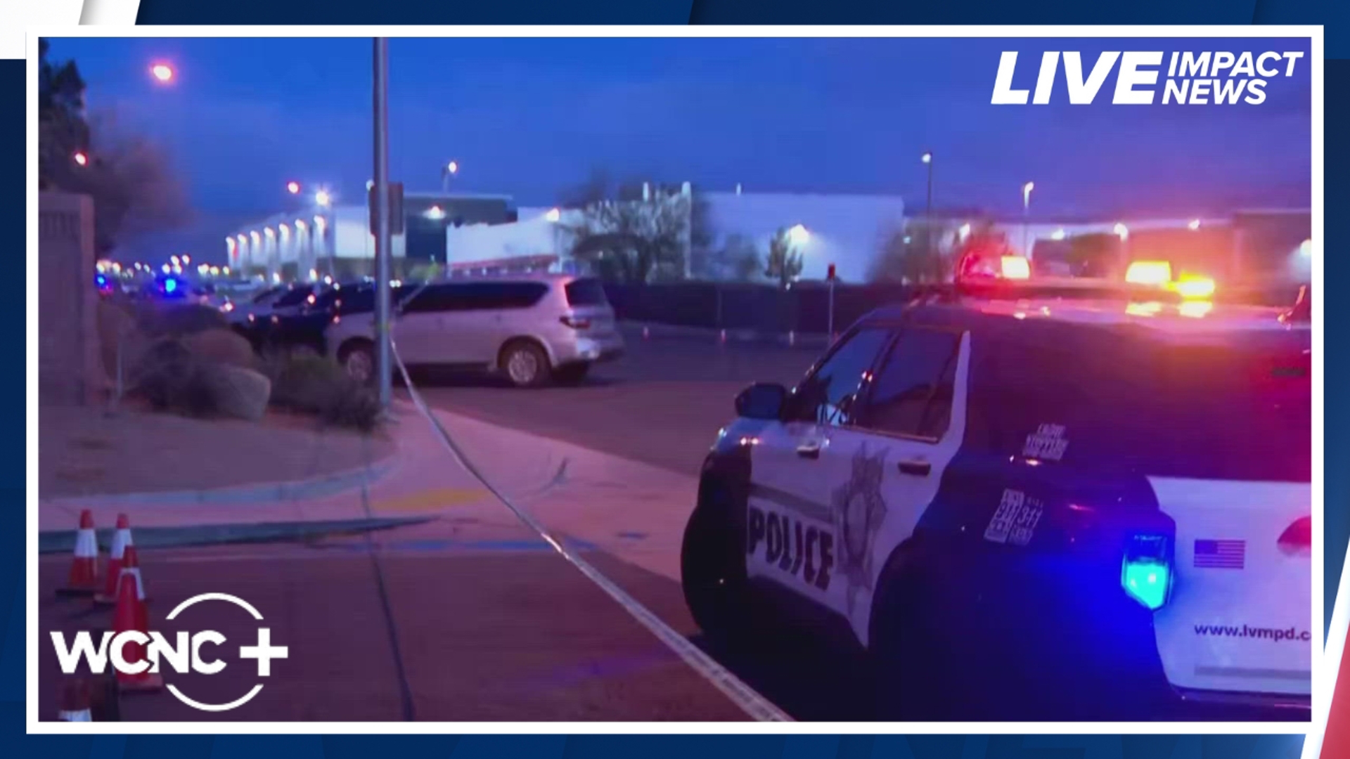 Multiple cars were set on fire at a Tesla service center in Las Vegas, Nevada.