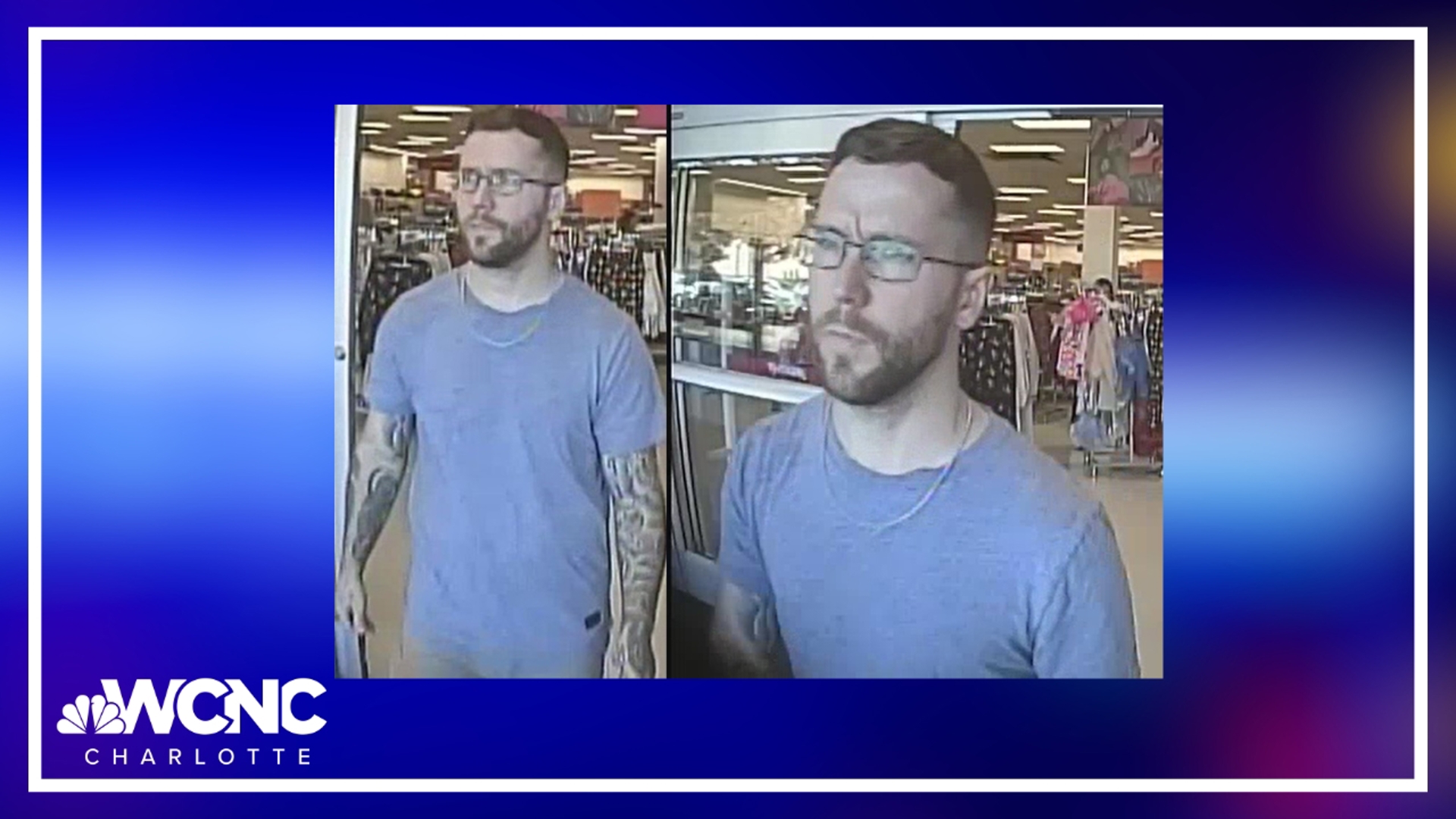 Gastonia police need your help finding a man they say secretly recorded up a woman's skirt.