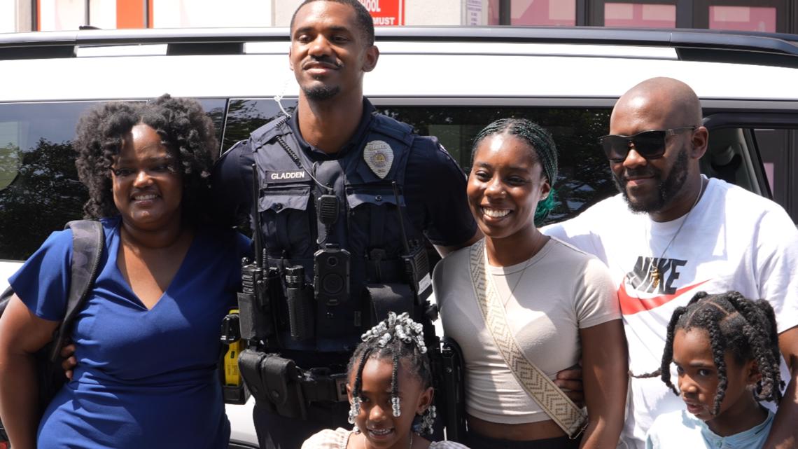 CMPD school resource officer surprised with new SUV as Hyundai Hometown Hero