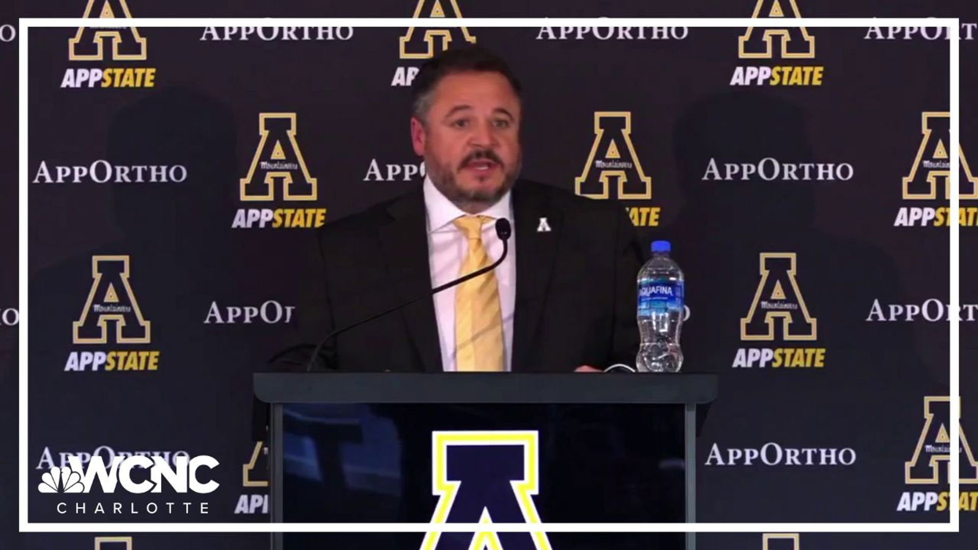 Loggains was named the head coach of Appalachian State after serving as the offensive coordinator at South Carolina. 