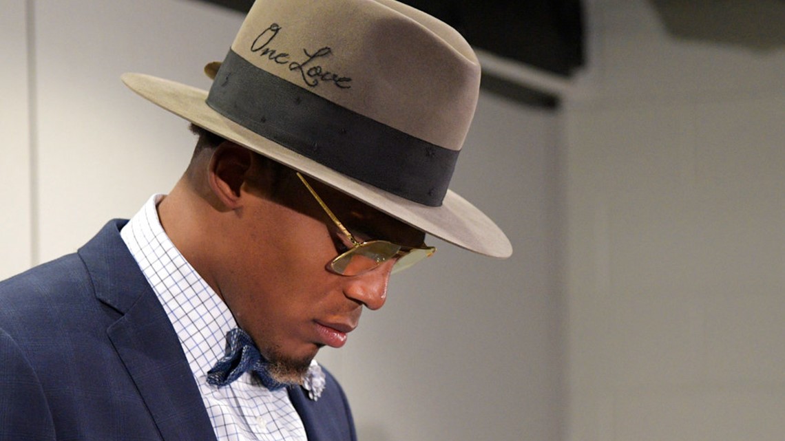 The top 5 outfits from Cam Newton's GQ photo shoot - Axios Charlotte