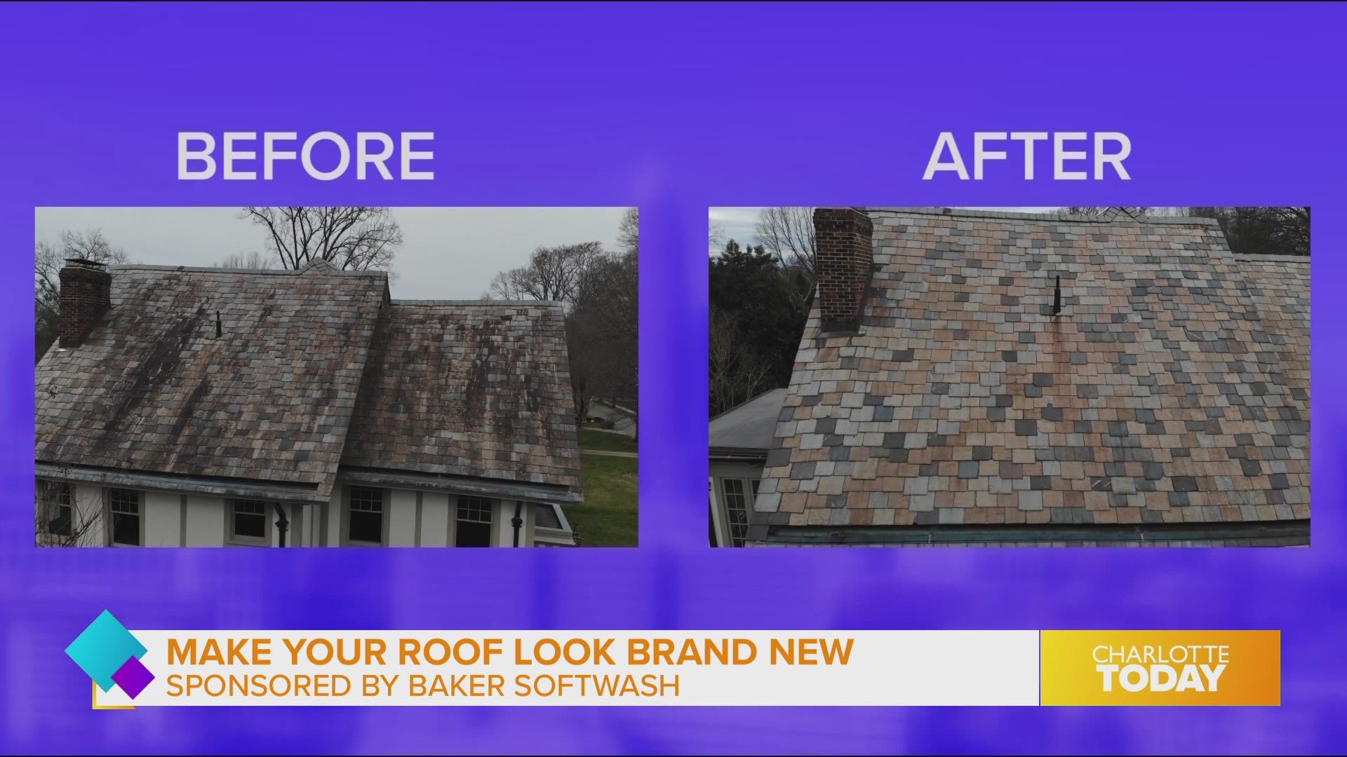 Roof cleaning will make your home look new again