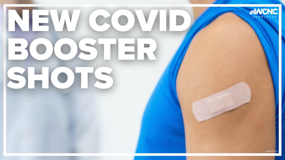 New COVID booster shots given in Charlotte