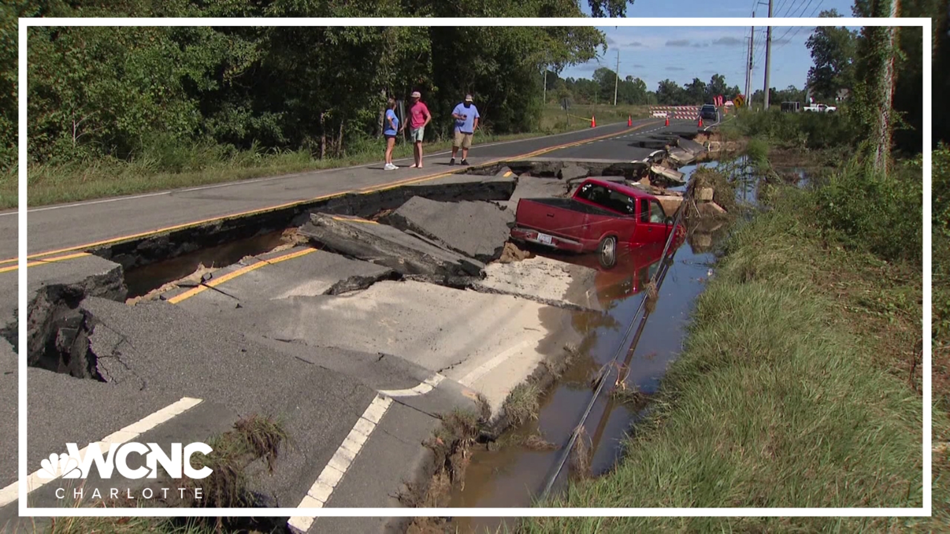 Residents are dealing with the damage after a massive storm brought historic rainfall to the Carolina coast.