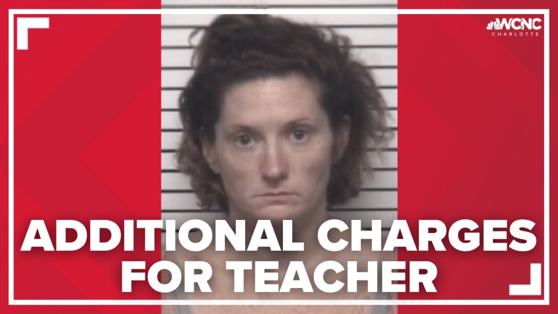 A teacher who is accused of having a sexual relationship with a student is now accused of seeing the victim at her home, violating the conditions of her release.