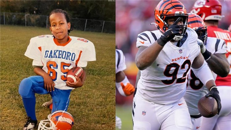 Former Stanly Co. high school football star to play in Super Bowl;  community rallies with B.J. Hill t-shirts