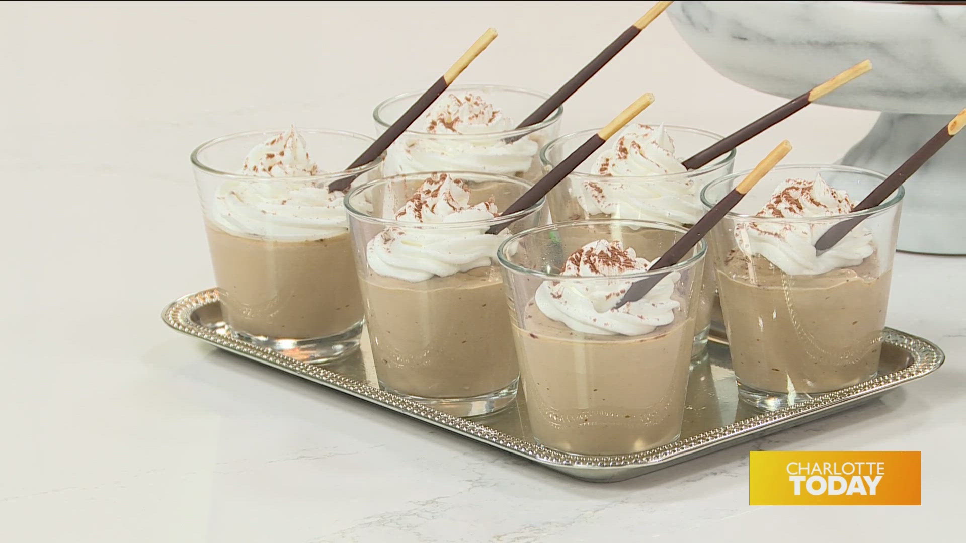 Cappuccino Pudding on the menu for Cappuccino Day