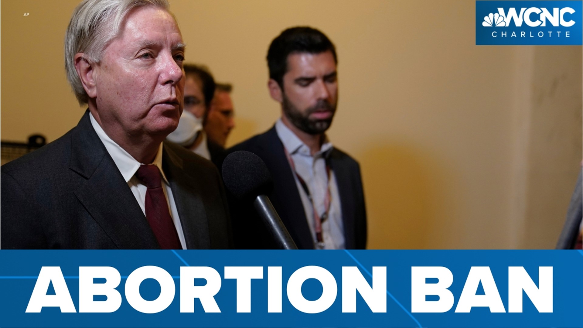 President Biden blasts Senator Graham on proposed abortion ban.