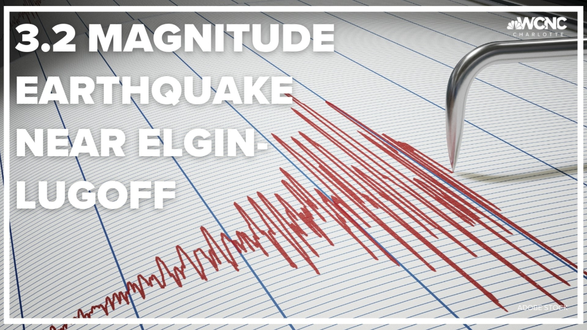 The US Geological Survey (USGS) recorded another earthquake near the Lugoff and Elgin area of Kershaw County Monday morning.