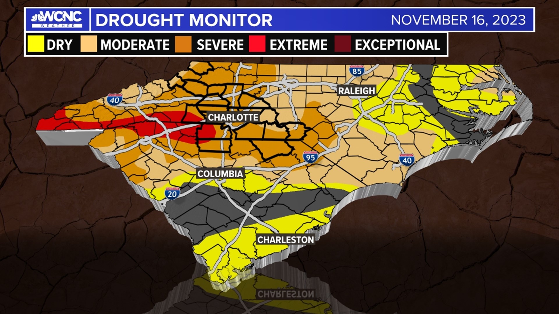 Extreme drought conditions expand in the Carolinas | wcnc.com