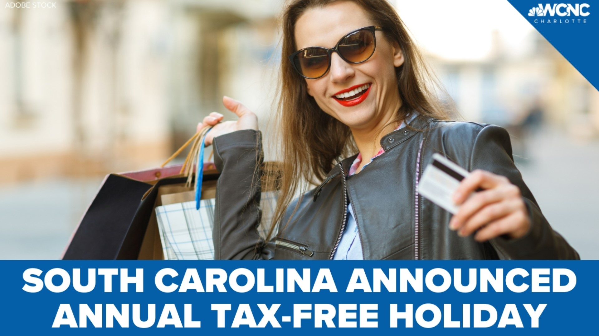 For 72 hours shoppers in the Palmetto State won't have to worry about paying the state's 6% sales tax on certain items.