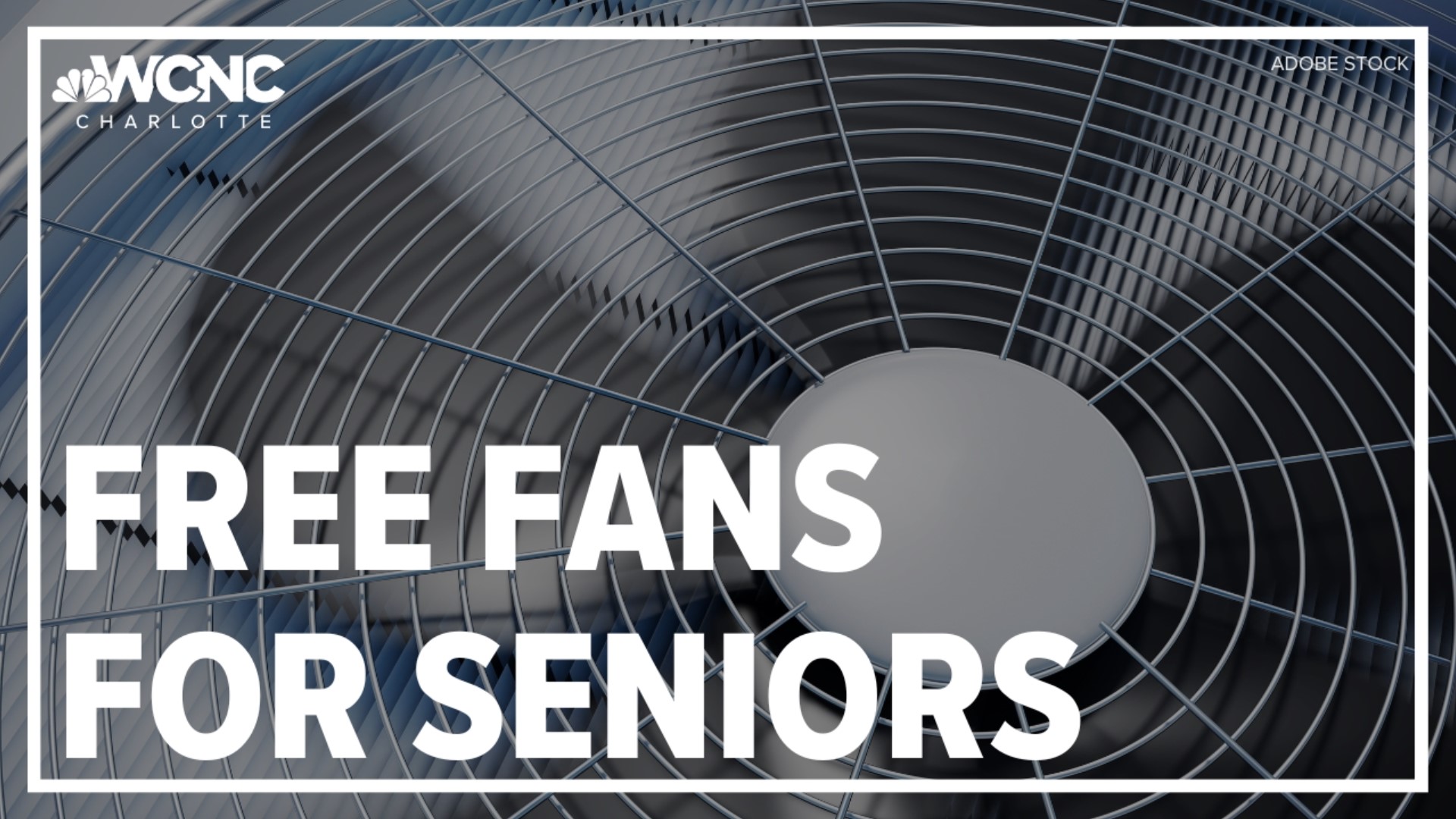 Mecklenburg County Park and Recreation is helping local seniors and adults who receive disability income stay cool this summer by offering free box fans.