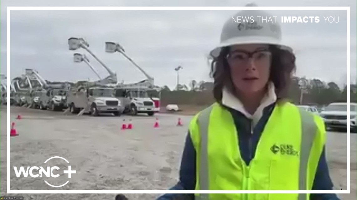 Duke Energy crews ready to respond to wintry weather in the Charlotte ...