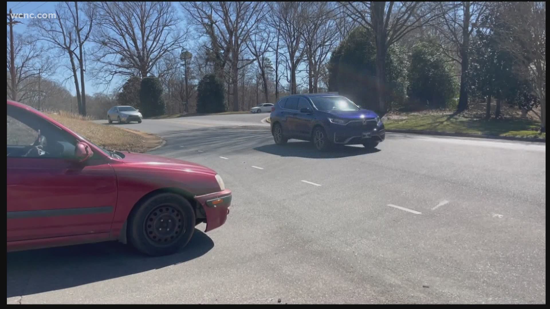 A pothole patch on Acme Road in Belmont is causing traffic problems in Gaston County. Ruby Durham gets to the bottom of it to help their commute.