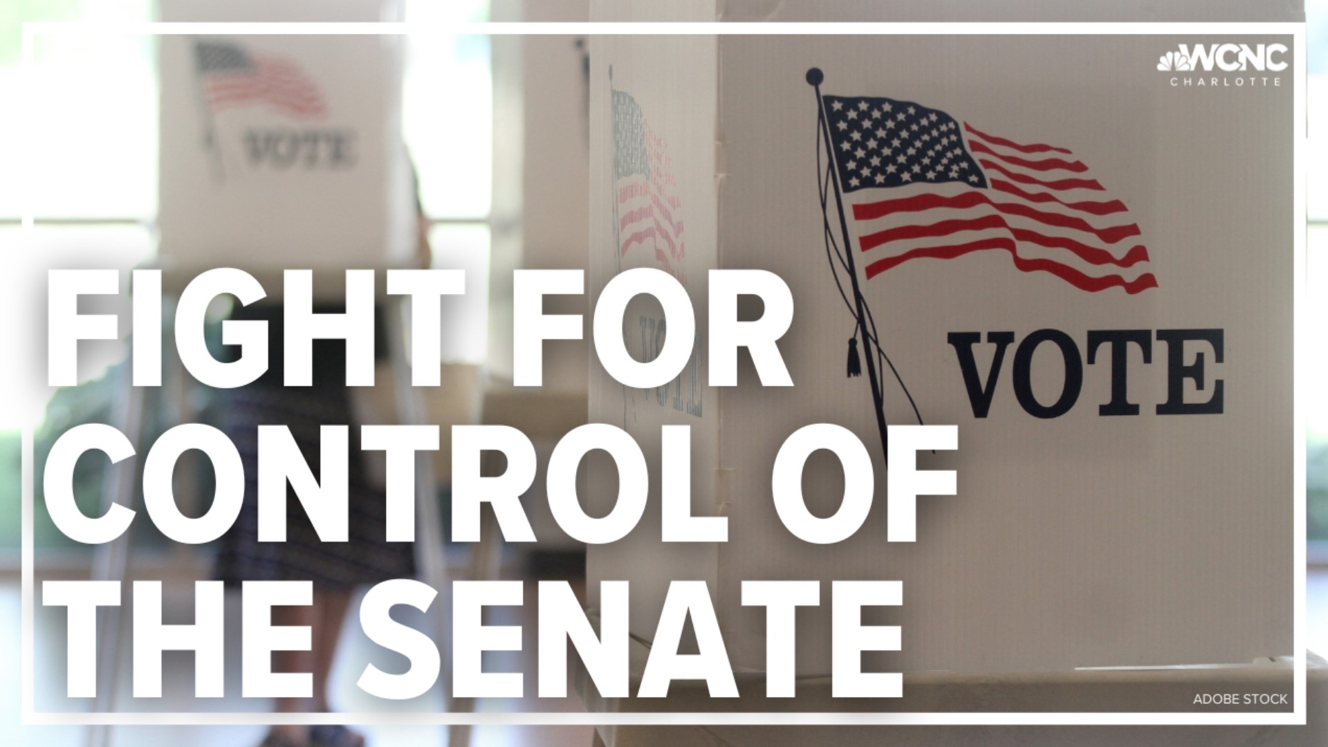 Republicans and Democrats are in a fierce fight for control of the evenly-divided senate.