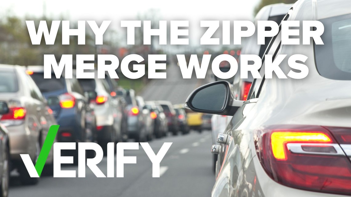 VERIFY: Why the zipper merge improves traffic flow