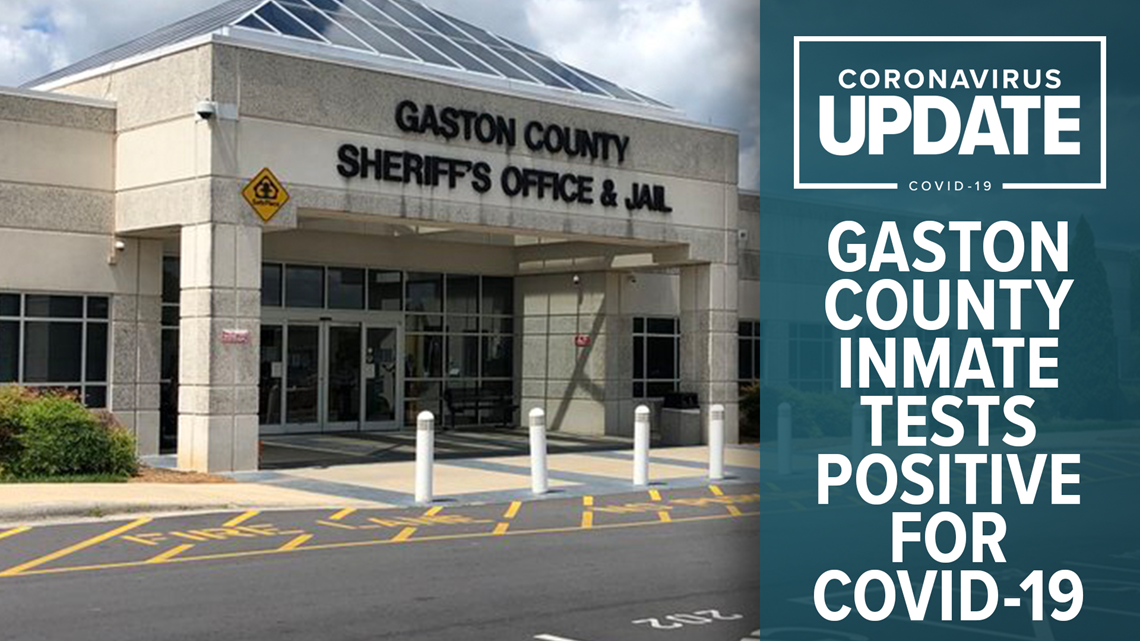 Gaston County inmate tests positive for COVID19 Realtime updates