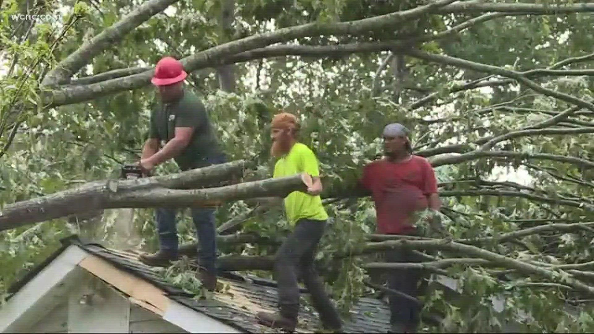 Duke Energy estimates 1 to 3 million outages in the Carolinas due to Hurricane Florence.