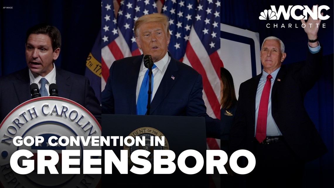2023 North Carolina GOP Convention underway in Greensboro