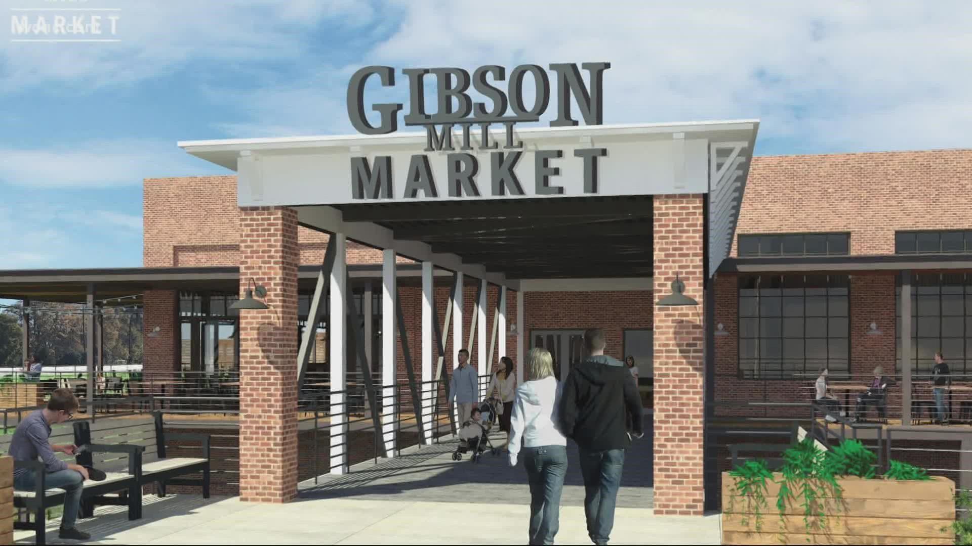 Gibson Mill announced several new tenants Thursday, including Taco Street, Cara's Cookie Company and Luck Factory Games.