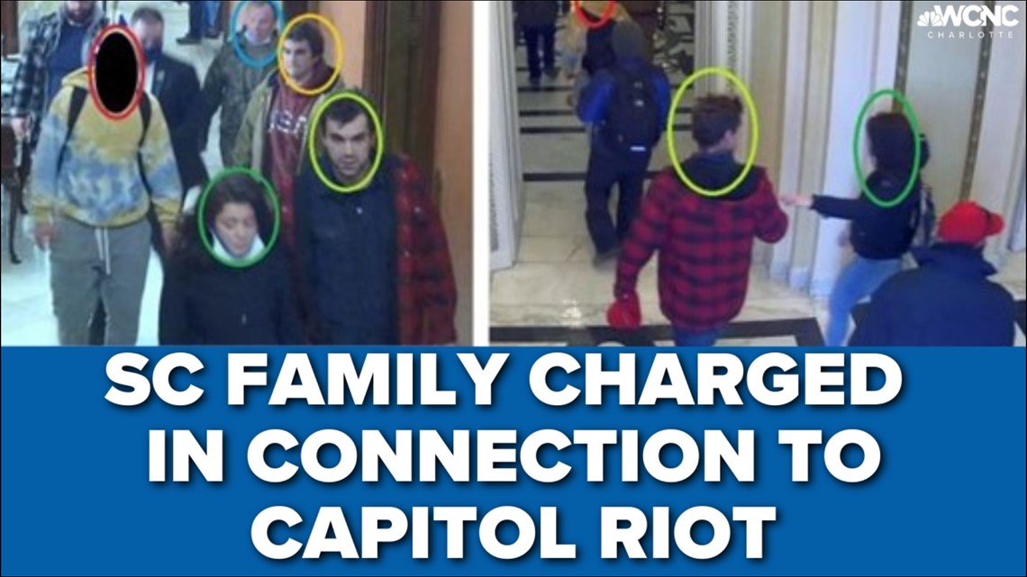 SC family charged in connection to US Capitol riot