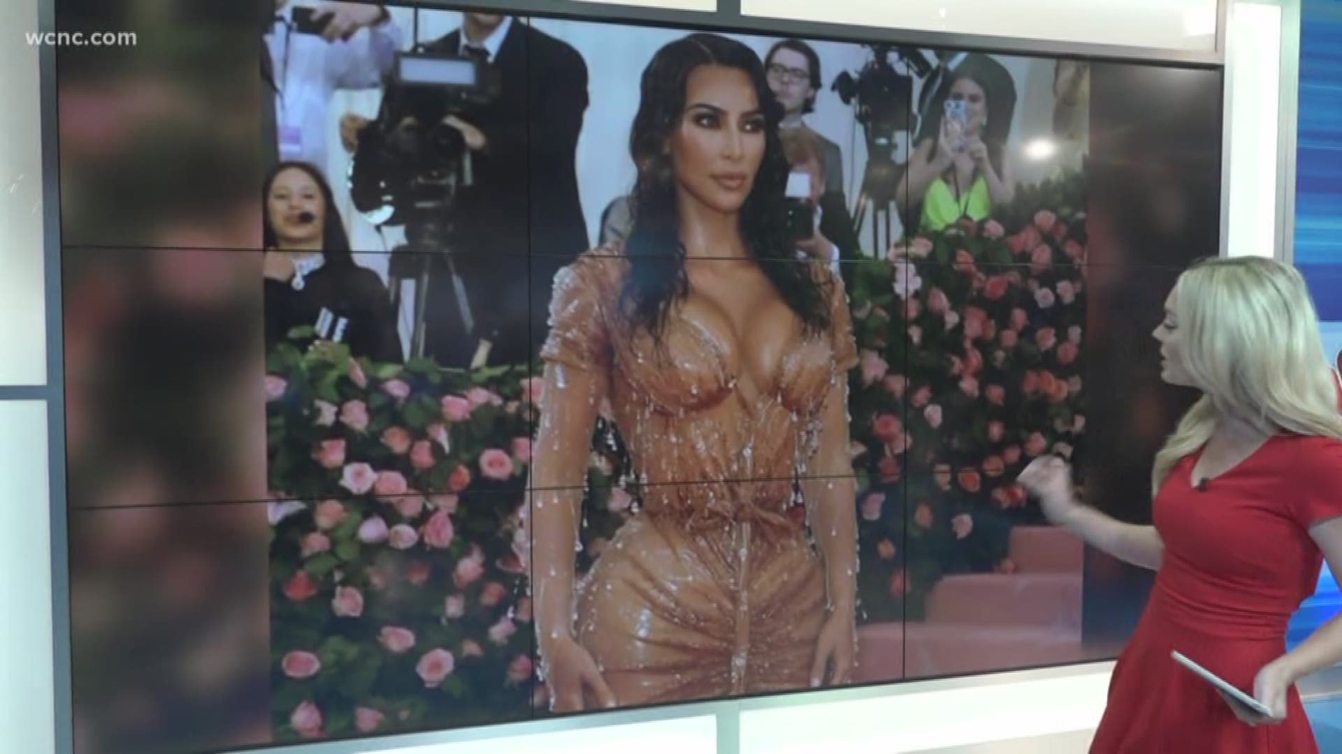 How Kim Kardashian fit into her Met Gala outfit