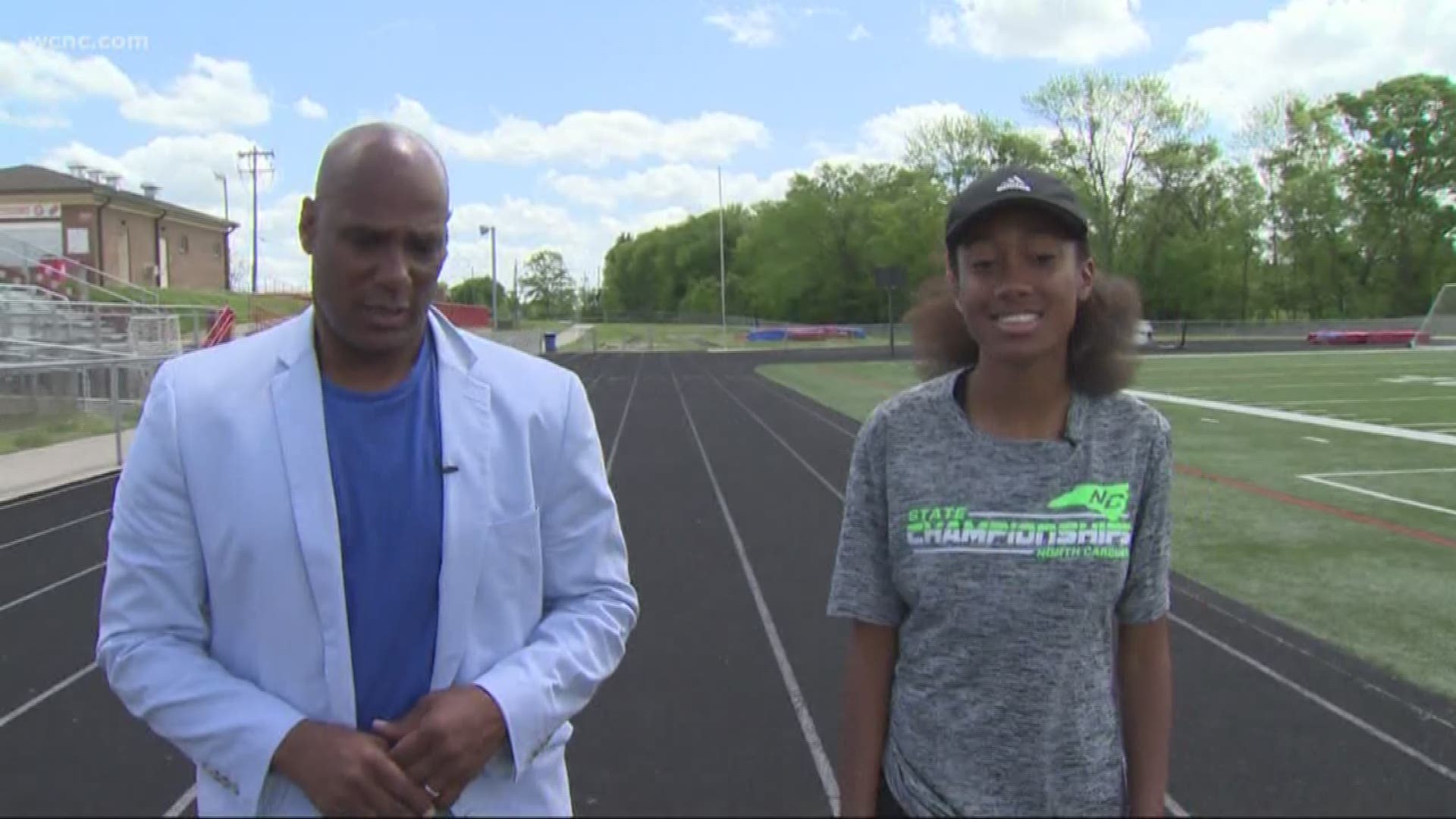 This week's student-athlete of the week takes us to the track.