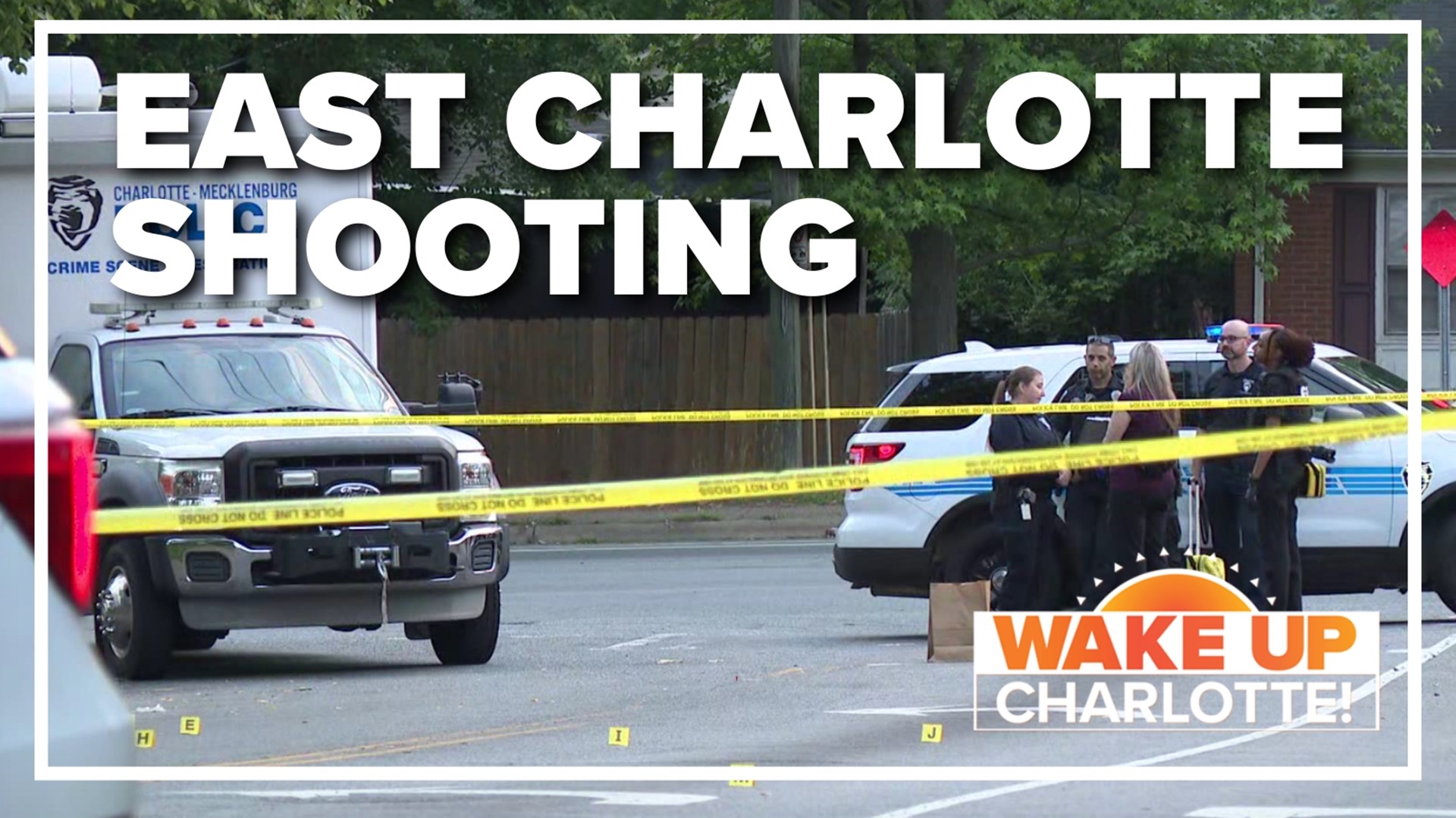 CMPD is searching for a suspect in a deadly shooting in east Charlotte.