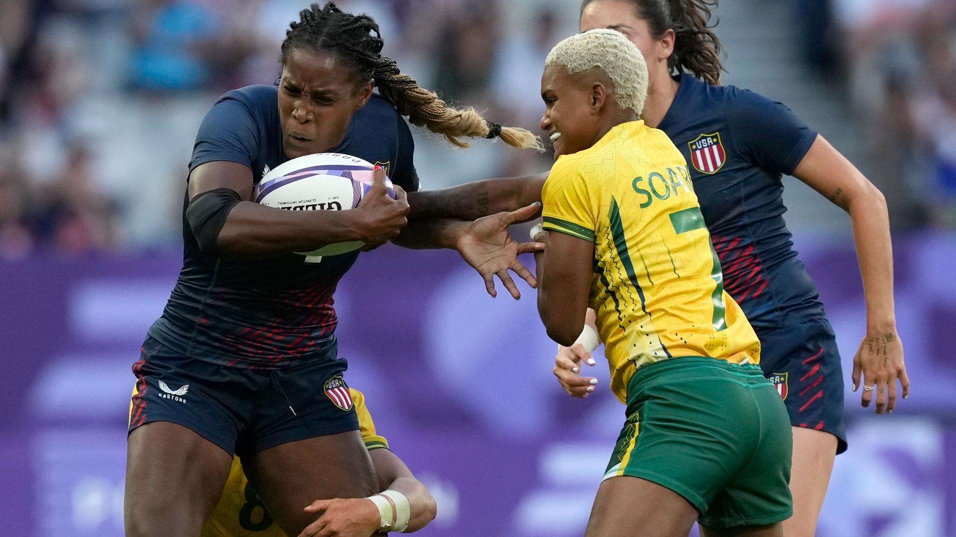 Cocaptain of US women's rugby team tackles 2024 Olympics