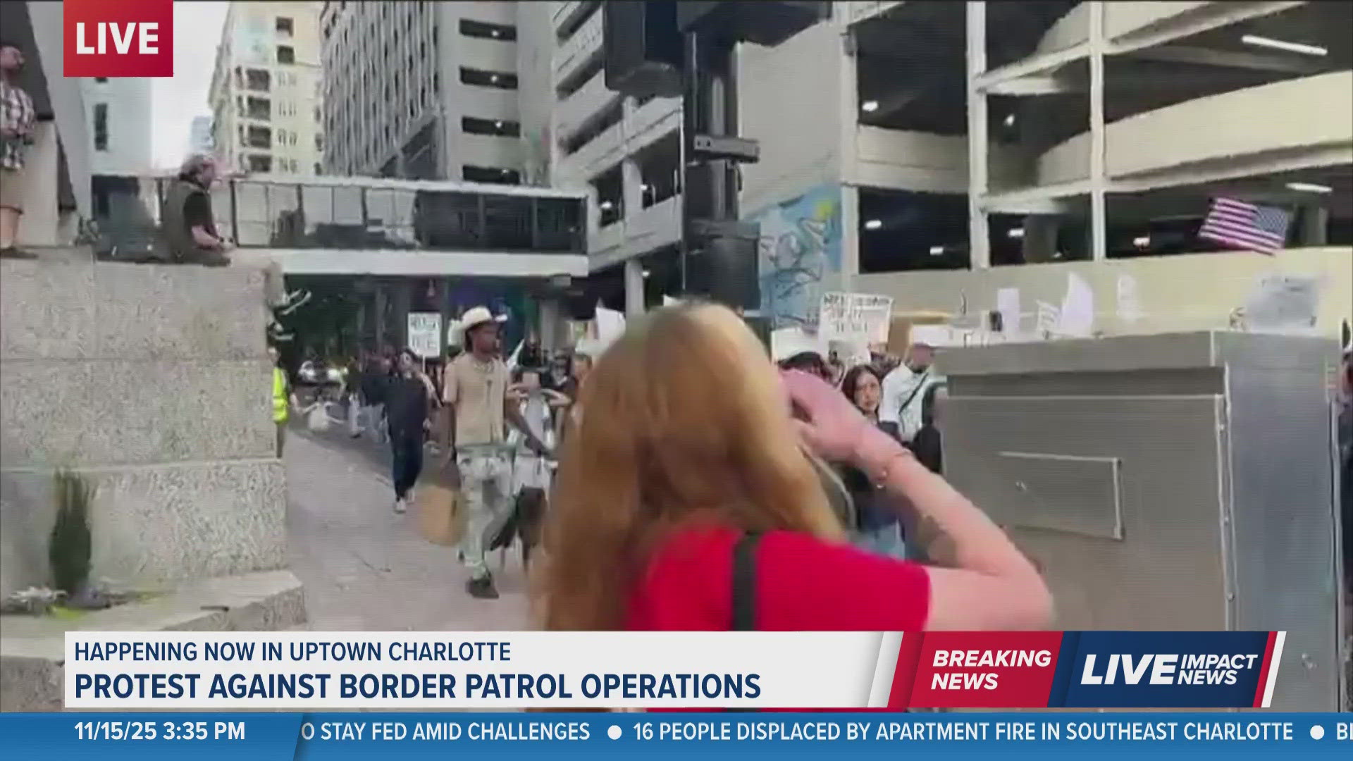 Scenes From The Anti Cbp Protest In Uptown Charlotte Nov 15 2025