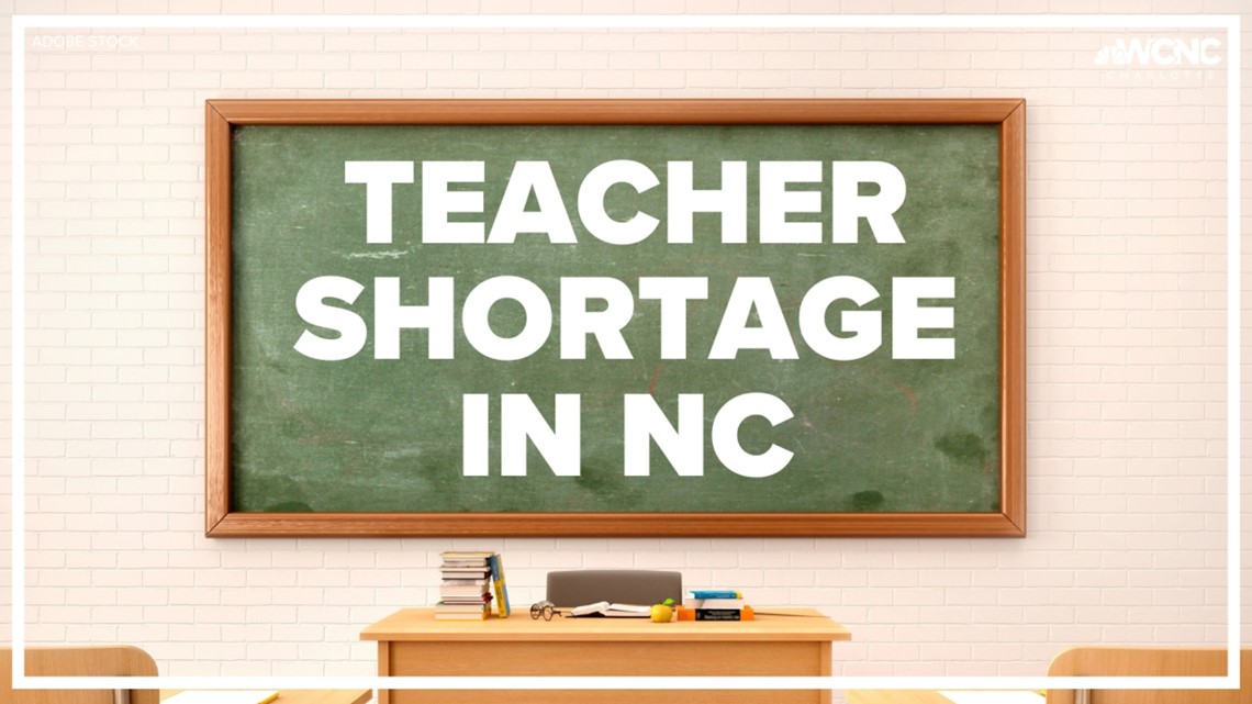 Push to address teacher shortage in North Carolina