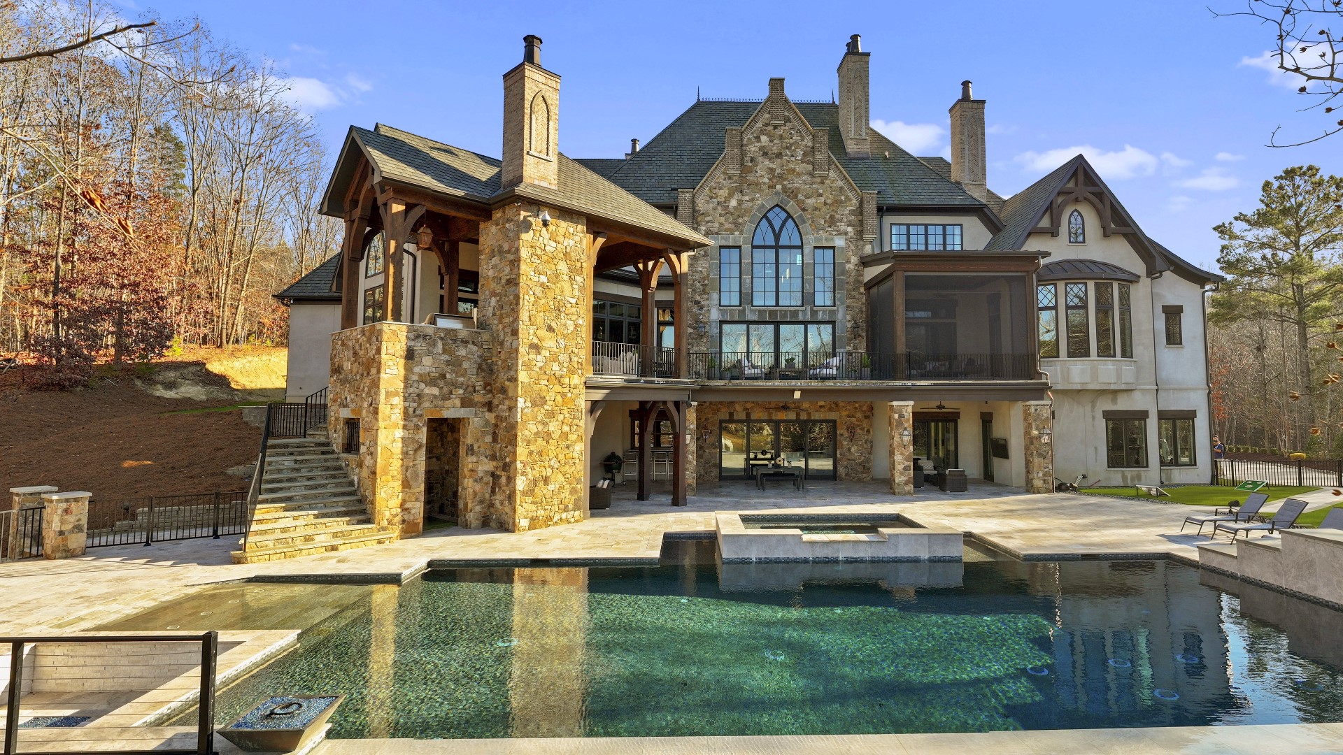 Christian Mccaffrey's Lake Norman Mansion Hits Market At $12.5m 