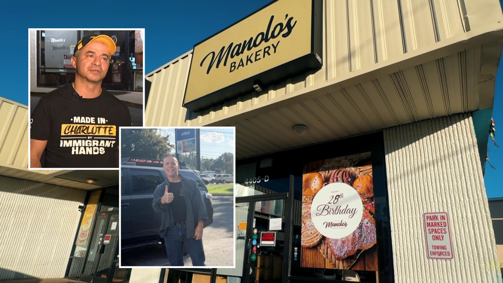 Manolo's Bakery owner speaks out after confrontation with former Border Patrol official