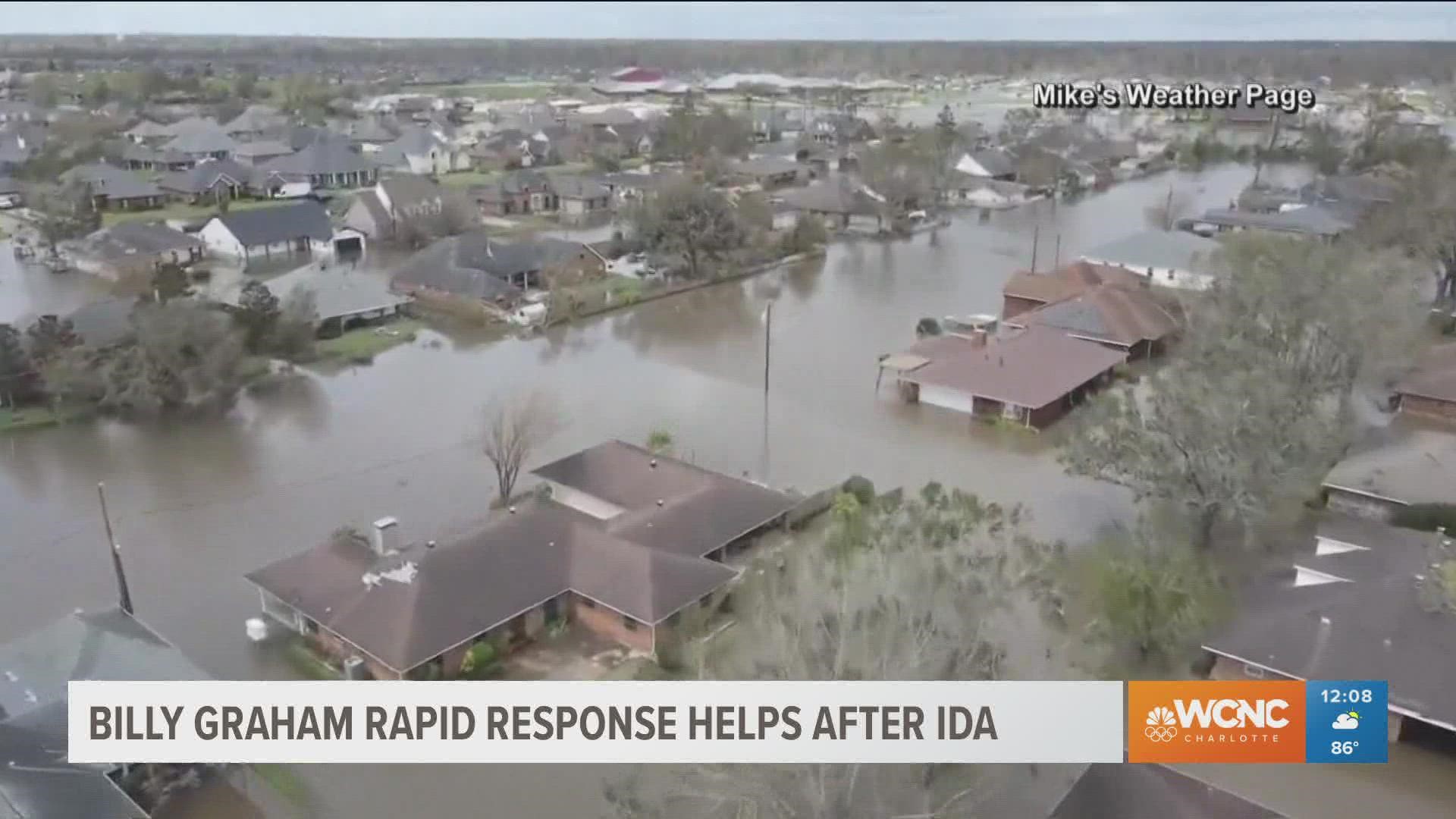 In the wake of Ida, several community organizations are trying to bring hope to those hurting after the storms.