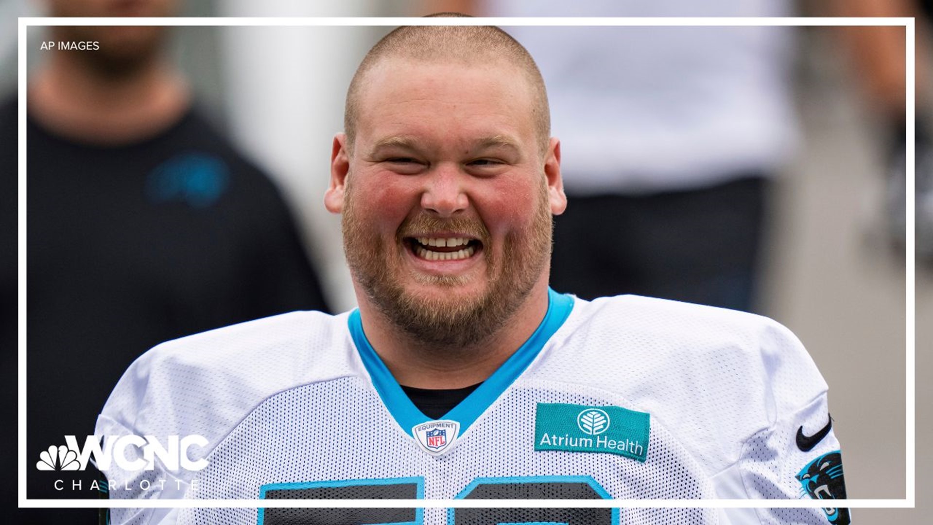 Bradley Bozeman came to Charlotte with a one-year contract. Since then, he's become a father and his family has made it their mission to help the local community.