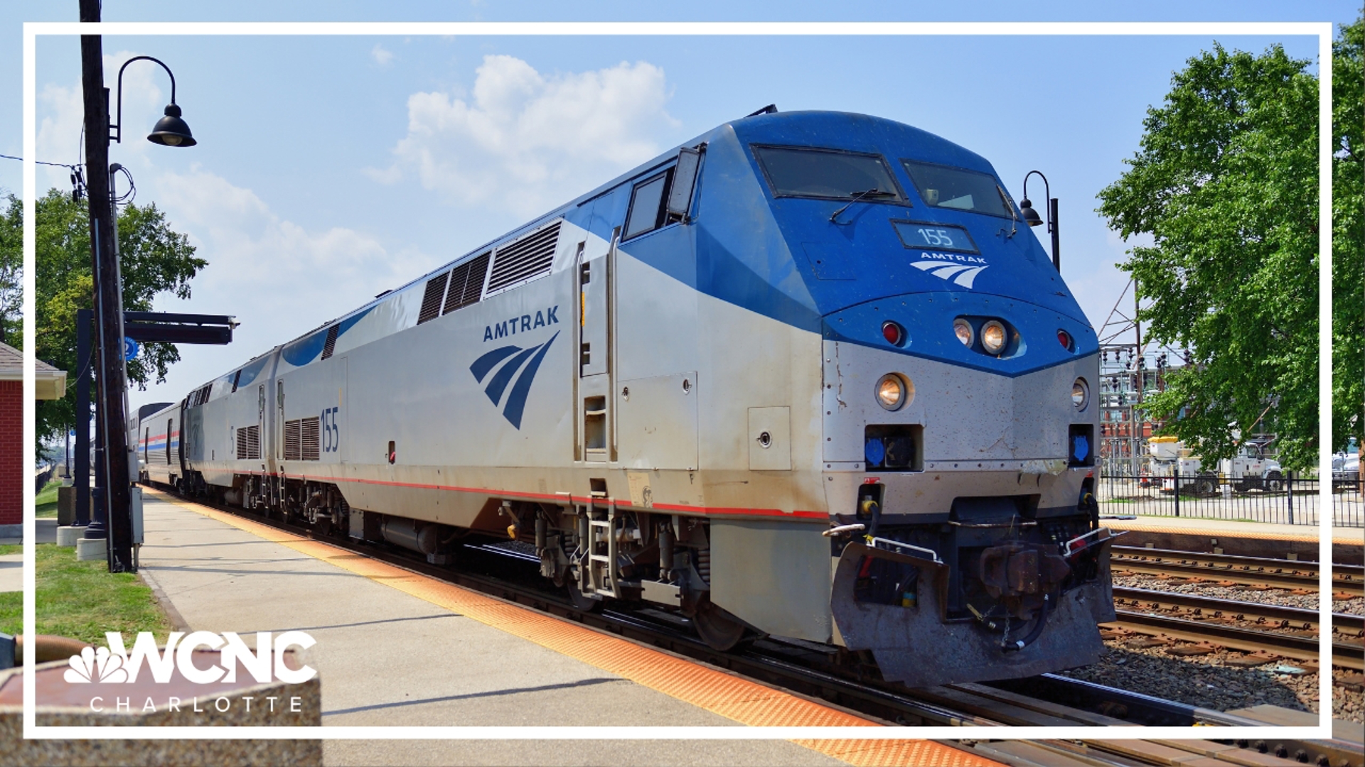 Amtrak train 79 was on its way to Charlotte from New York City.