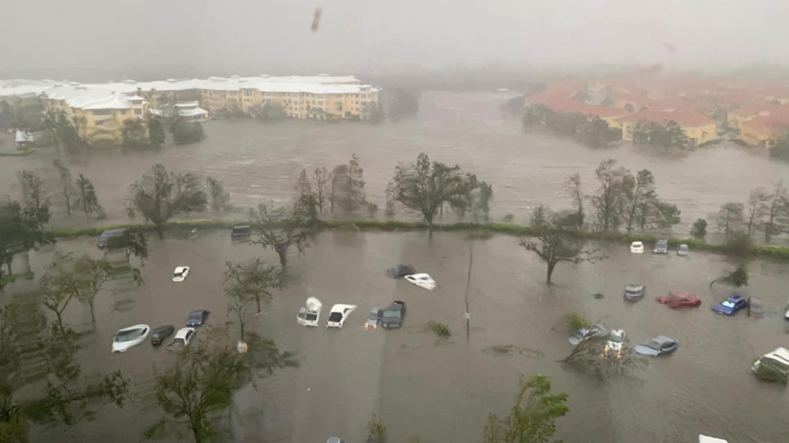 'It's out of our hands' Charlotte native loses car to Hurricane Ian's surge in hospital parking lot where she works - Vimarsana News