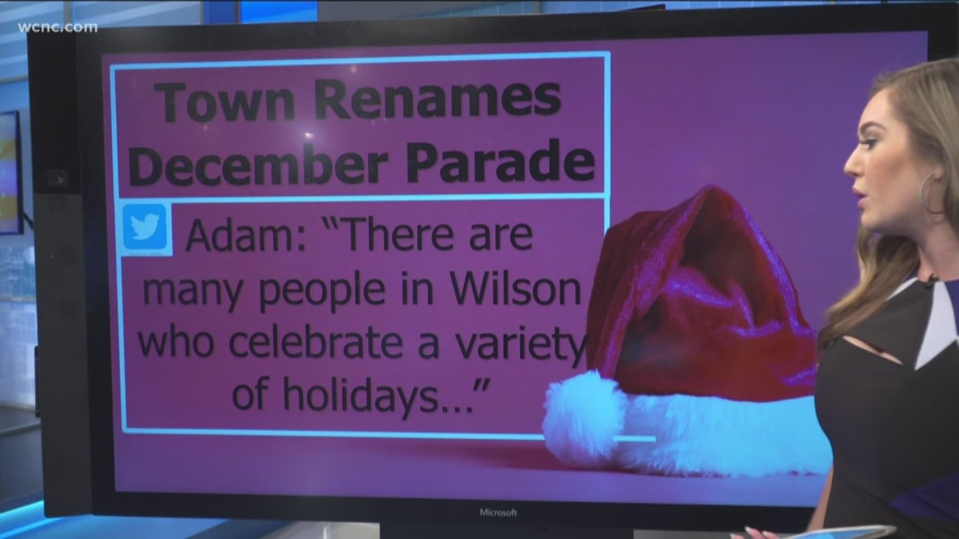 The town of Wilson, North Carolina is in the middle of an online controversy after the mayor requested the name be changed back to Christmas.