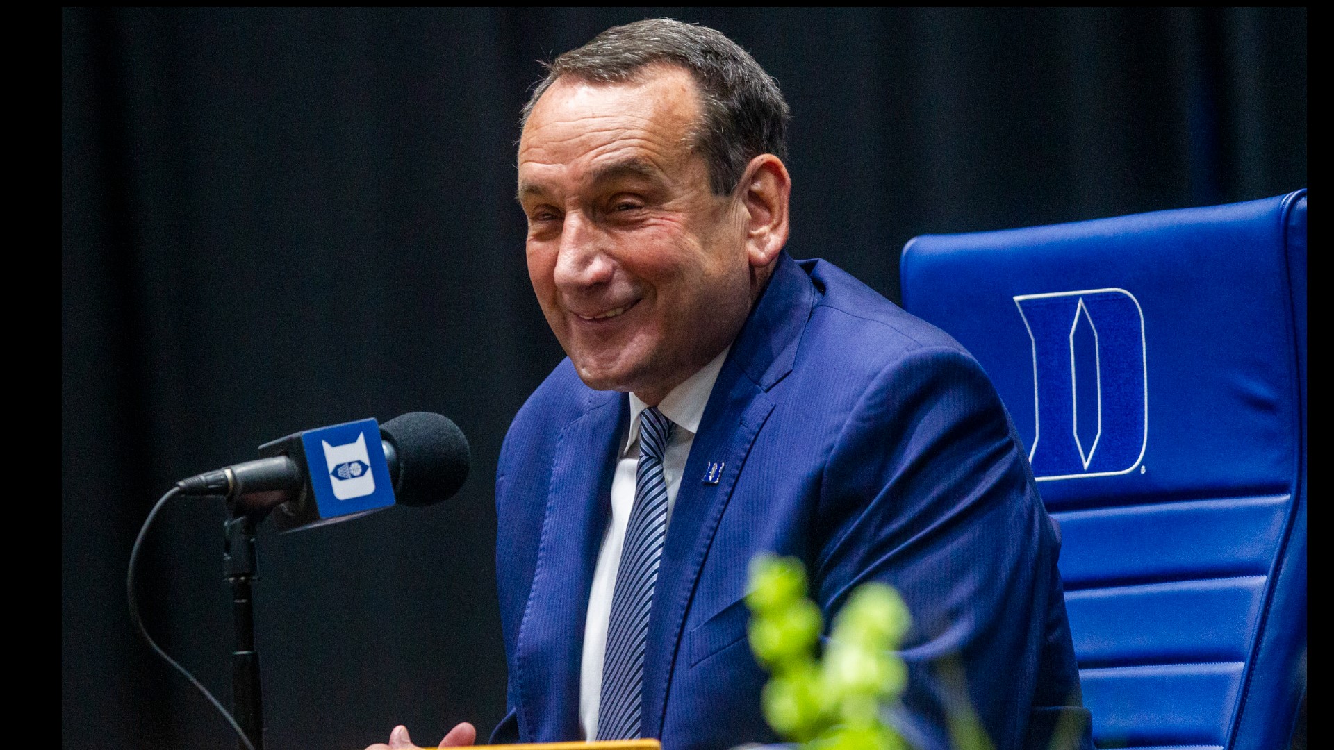 Coach K held a news conference Thursday to announce his planned retirement, reflect on his career, discuss his goals for his last season, and answer questions.