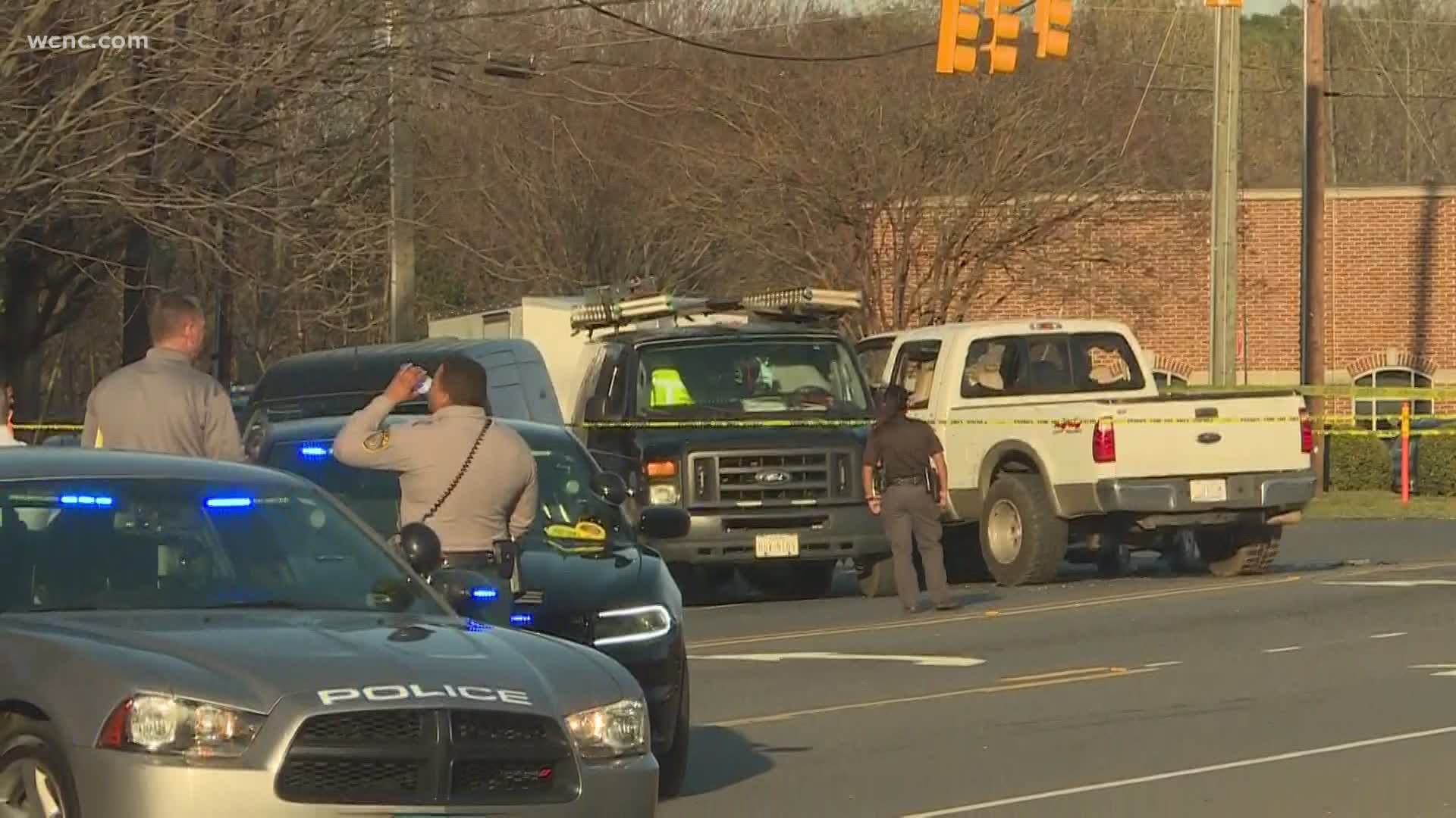 Two shot in officerinvolved shooting at Belmont car dealership