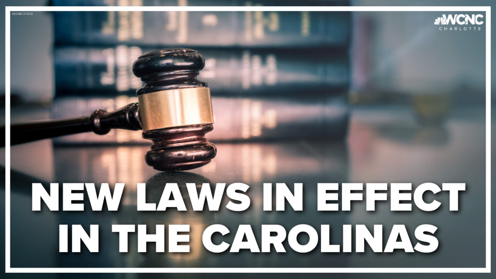 It's July 1, which means new laws go into effect in the Carolinas.
