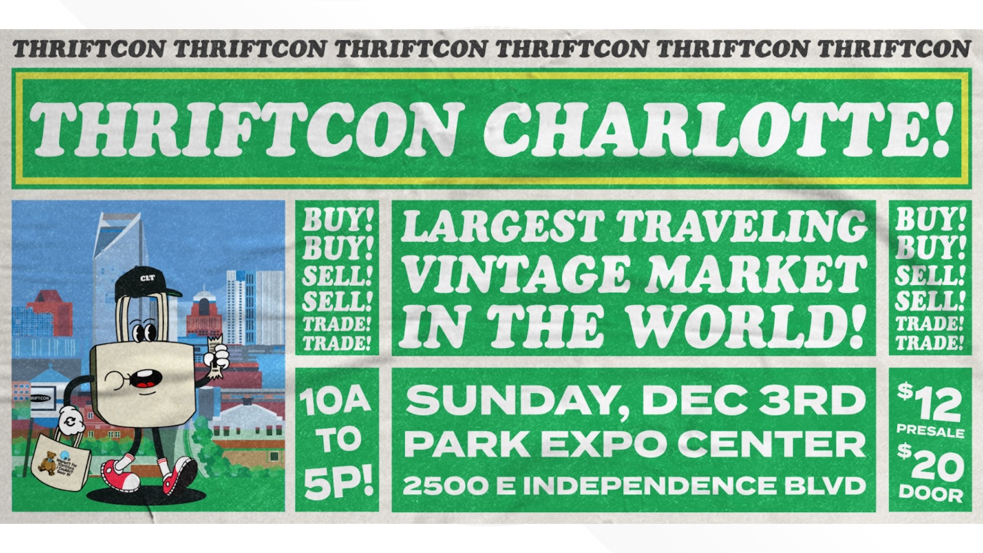 ThriftCon coming to Charlotte, NC