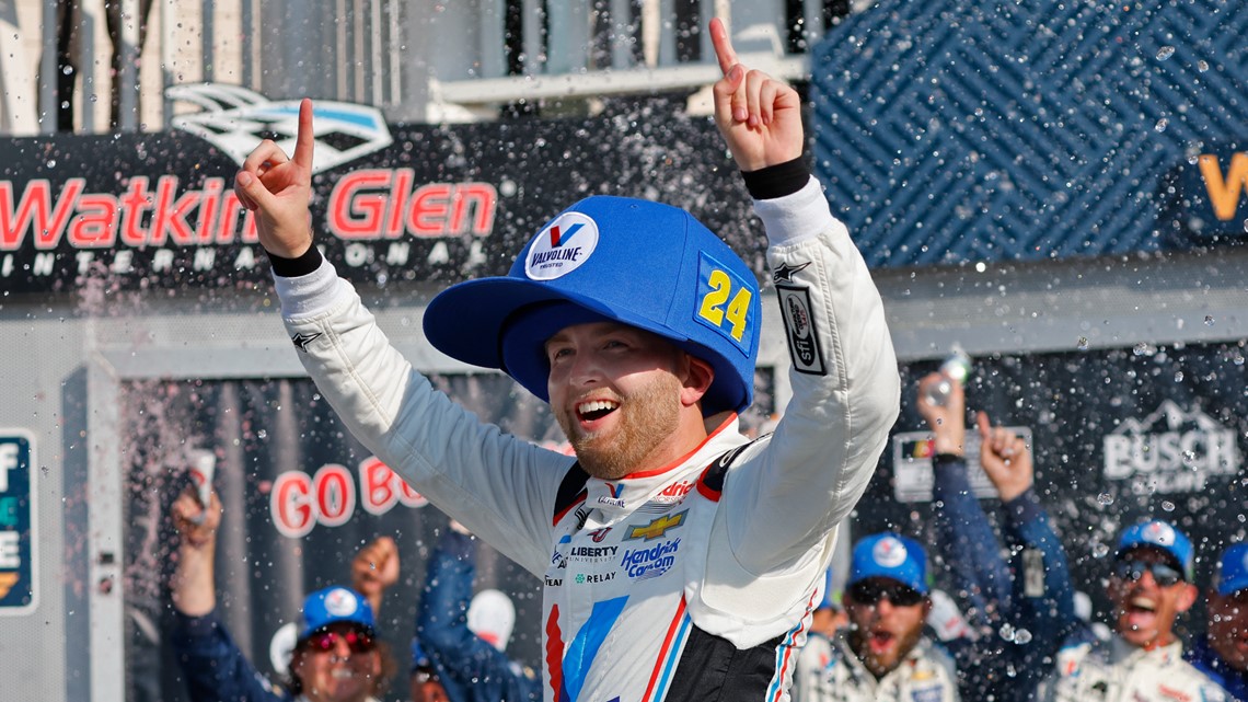 NASCAR: William Byron wins at Watkins Glen | wcnc.com