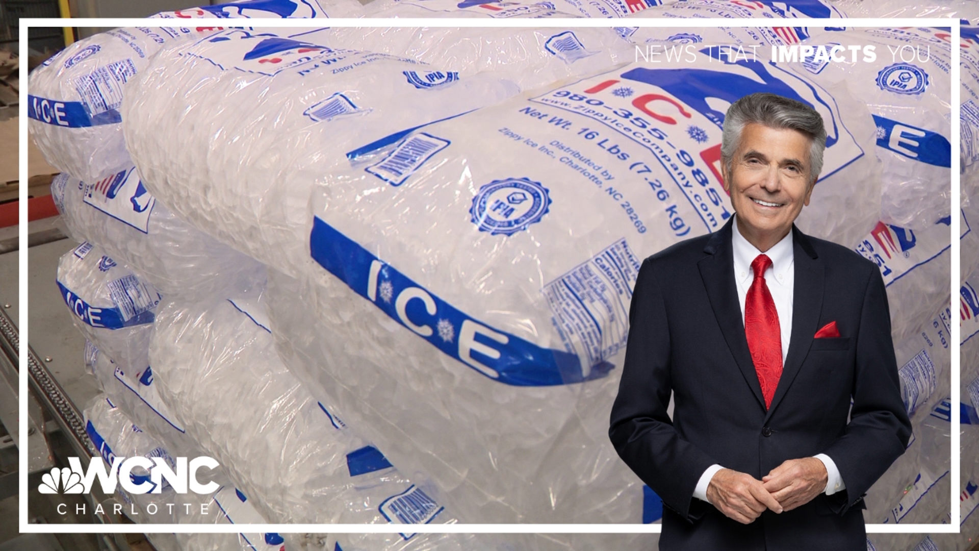 Zippy Ice in Charlotte stays at 17 degrees Fahrenheit, making it the coldest spot during the Carolina heat wave.