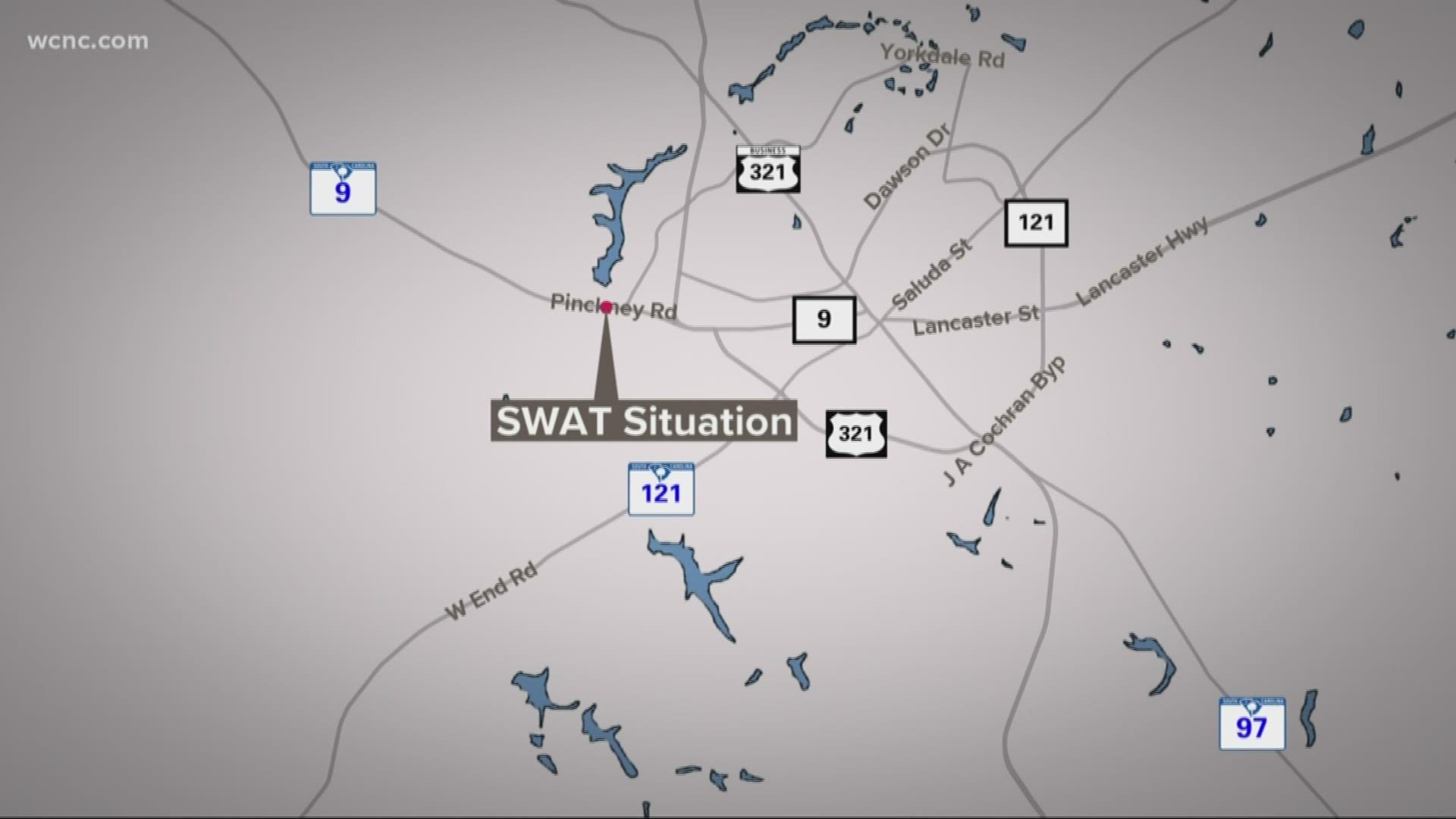 It started with a homicide call this afternoon where officers found a man dead on Pinckney Road. Deputies then tracked the victim's car to another home nearby.